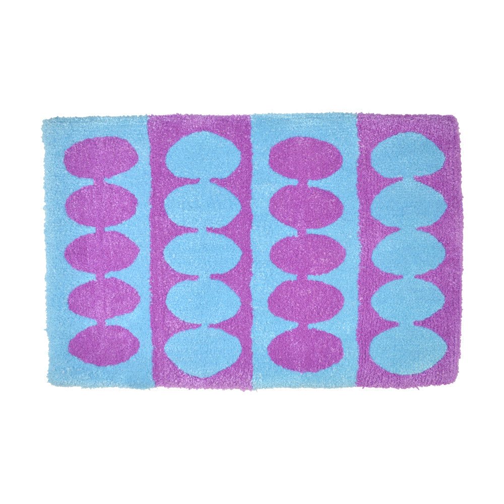Casaprima Oval Stripe Rug Detail