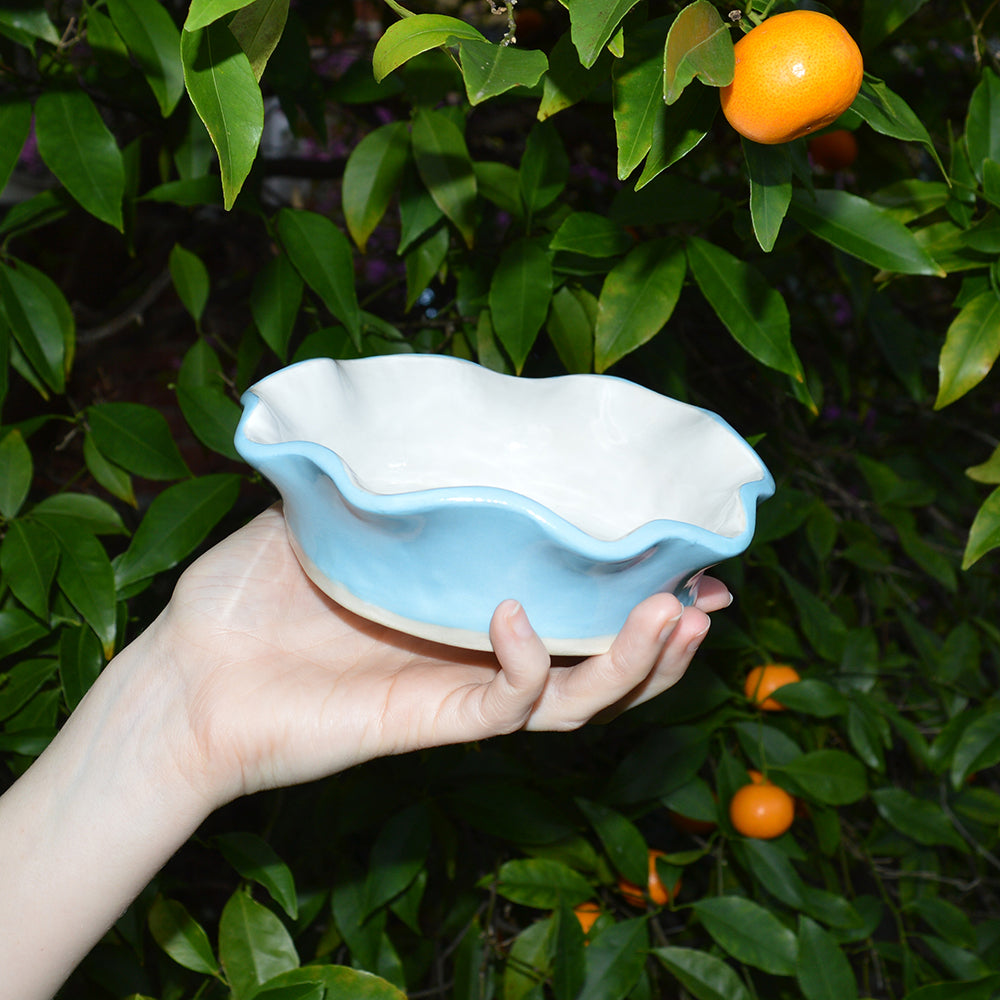 Blue Warp Bowl