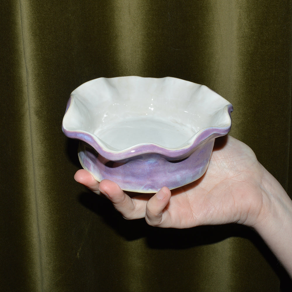 Purple Warp Bowl
