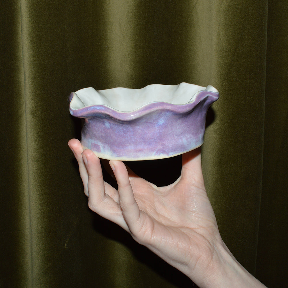 Purple Warp Bowl